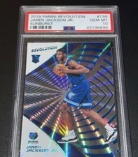 2018-19 Panini Revolution JAREN JACKSON JR. Rookie SUNBURST /75 PSA 10 GEM MINT