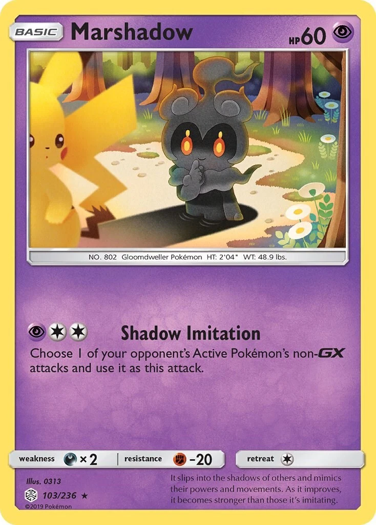 Marshadow 064/173 Sm12a: Tag Team GX: Tag All Stars for sale | eBay