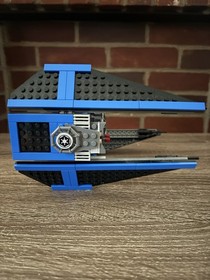LEGO Star Wars 6206 TIE Interceptor complete w/ TIE Pilot & manual; No Box
