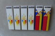 VINTAGE BEROL VERITHIN & COLOURCRAFT PENCILS 72 PENCILS 6 BOXES