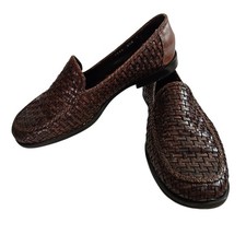 Vintage Womens Cole Haan Woven Loafer 8.5 SEE PICTURES READ DESCRIPTION