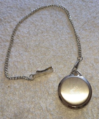 Seltene Vintage VICTOR Nipper Dog Quartz Taschenuhr