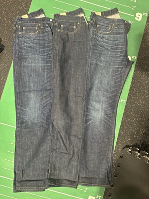 3 Pair excellent j.Crew jeans Every Stitch Considered 1040 Size 31 x 32 Mens