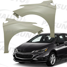 For 2016 2017 2018 2019 Chevrolet Cruze Primed Front Fender Driver Passenger
