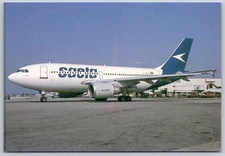 Saeta Ecuador Airbus A310-304 Postcard