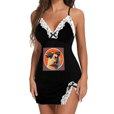 Women Under Dress Spaghetti Strap Cami Full Slips Nightgown Sleepwear