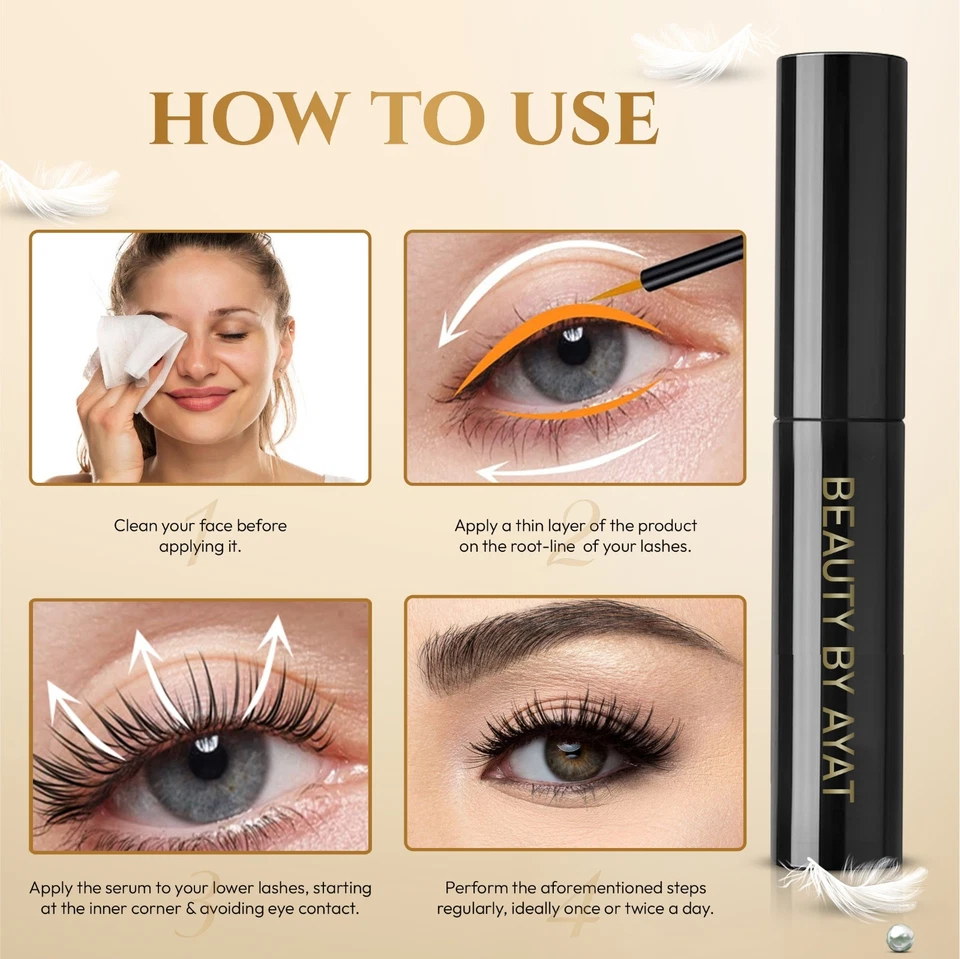Eyelash Growth Serum for Longer, Thicker, Fuller Brows & Lash - Image 4 of 4