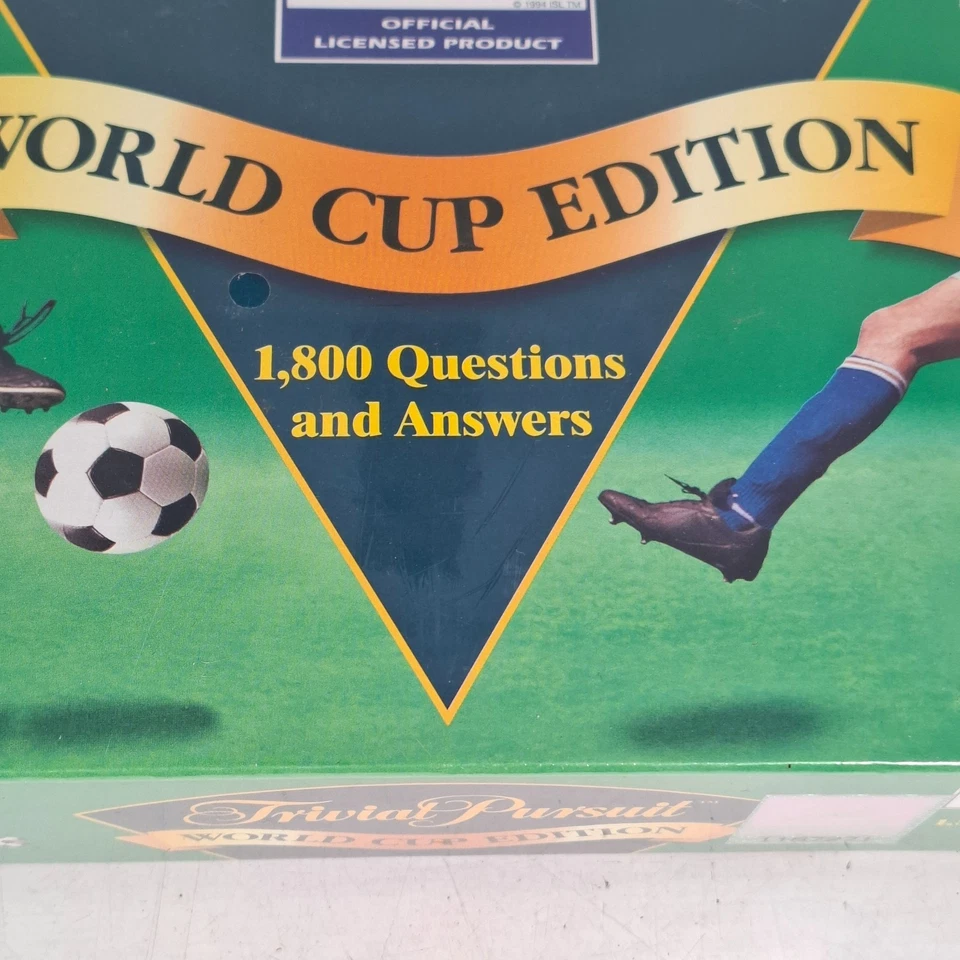 Trivial Pursuit World Cup Edition France 98 Board Game Sealed Questions Parker - Image 2 of 4