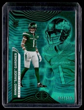 2022 Panini Illusions Trophy Collection Teal Ahmad Sauce Gardner RC 002/175 Jets