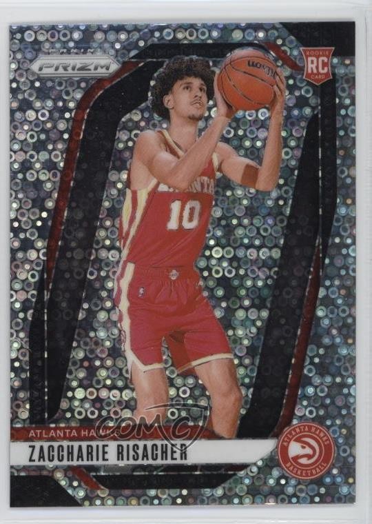 2024-25 Panini Prizm Fast Break Prizm Zaccharie Risacher #265 03rx