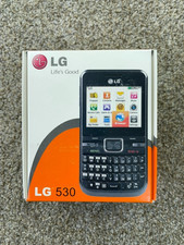 LG 530G Cell Phone GSM 850/900/1800/1900 MHz QWERTY Keyboard Bluetooth - NEW