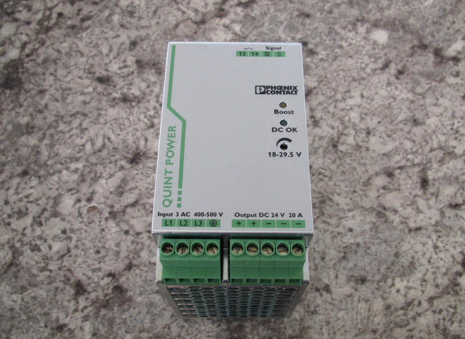 Phoenix Contact 2866792 / QUINT-PS/3AC/24DC/20 24V 20A Power Supply Used