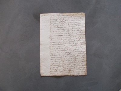 FRANCE.HISTORY.OLD PAPER.PERIOD OF THE REVOLUTION..YEAR 6.