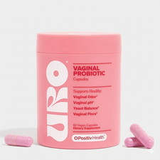 URO Vaginal Probiotics for Women - Supports pH Balance, Odor Control  Yeast Hea