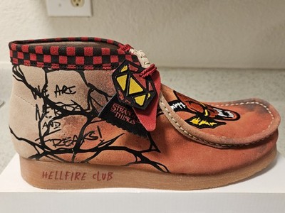 Clarks x Stranger Things Wallabee EVO Hellfire Club  display picture 2