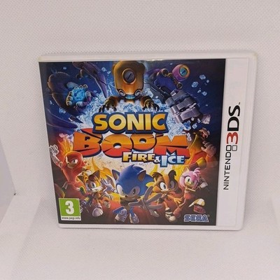 Sonic Boom: Fire & Ice (Nintendo 3DS) PAL EU - Spielt auf Englisch - CIB