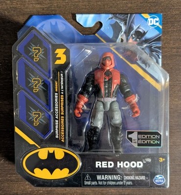 RED HOOD dc 1ST EDITION action figure NEW spin master 3.75'' batman 2022 first