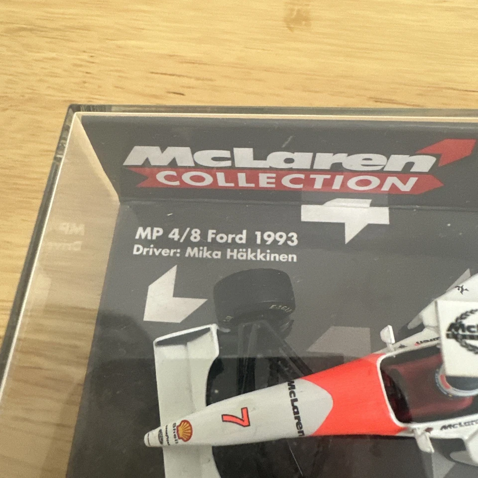 1/43 MINICHAMPS 530 930017 McLAREN FORD MP4/8 MIKA HAKKINEN EDICIÓN TEMPRANA Foto 3 de 3