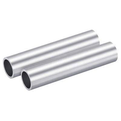 2pcs Aluminum Round Tube 22mm OD 18mm Inner Dia 100mm Length Pipe Tubing