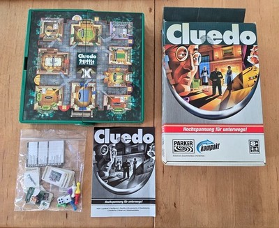 Parker Hasbro Cluedo Kompakt - Hochspannung für unterwegs