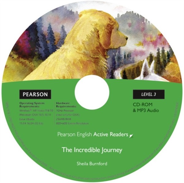 Sheila Burnford - Level 3 The Incredible Journey Book Multi-Rom Wit - B888Z-image