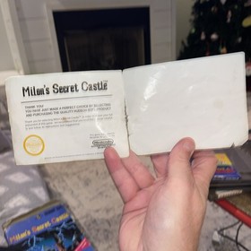 Milon's Secret Castle for NES Nintendo Complete In Box. Box Rough . Tested