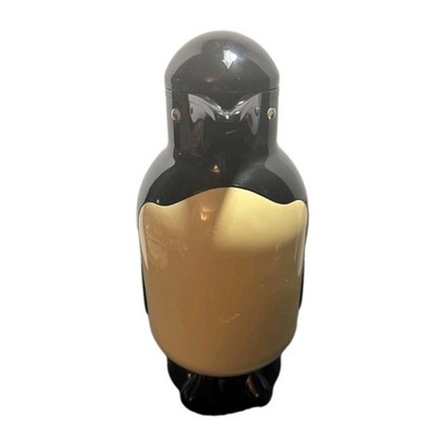 Vintage MCM Metrokane Penguin Carafe Insulated and Cute
