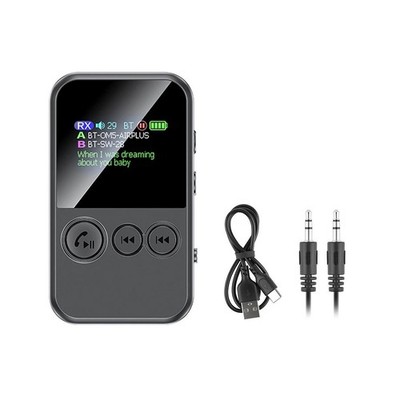 Dual Link Bluetooth 5.4 Transmitter Receiver for Two Phones and Two Headsets