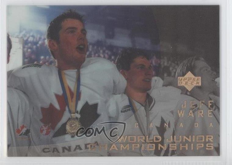 1996-97 Upper Deck Ice Jeff Ware #131 0f4