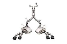 Corsa21326blk 3.0 Xtreme Valved Catback Exhaust For 2020-25 Cadillac Ct5v