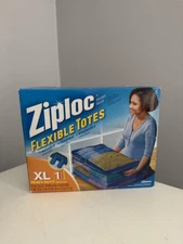 Ziploc Flexible Totes XL Storage Bag Heavy Duty Stackable Organizer 1 Count