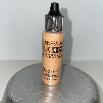 Luminess Air Silk 4-in-1 Airbrush Foundation Shade 040 .50 fl oz NEW