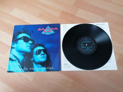 GAMMA RAY - Heading For Tomorrow LP Vinyl 1990 Noise International