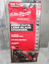 Milwaukee 48-39-0609 35-3/8 in Thick Extreme Metal Bandsaw Blade 3 pack 8/10 TPI