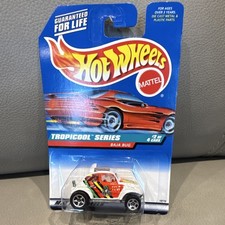 Hot Wheels Tropicool Series Volkswagen Baja Bug 1:64 Diecast Car White Unopened…