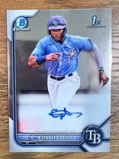 2022 Bowman Chrome Prospect 1st Autograph Estanli Castillo #CPA-EC