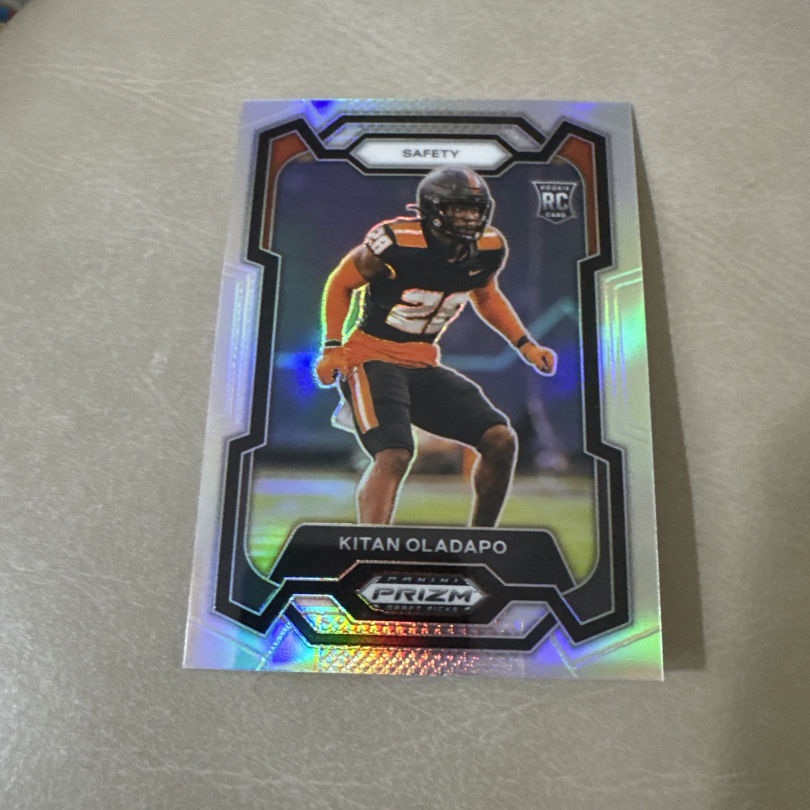 Kitan Oladapo Panini Prizm Draft Picks #169 Silver Prizm