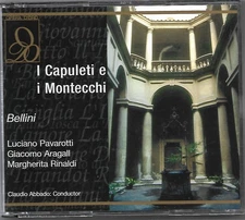 Vincenzo Bellini, Luciano Pavarotti, Giacomo Aragall, Margherita Rinaldi, Claudi