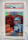 2017 PANINI DONRUSS OPTIC GRIDIRON KINGS HOLO TOM BRADY PSA 9 MINT