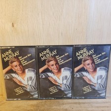Anne Murray Greatest Hits and Finest Performances Set of 3 Cassette Tapes 1990