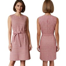 J. CREW Italian Tweed A-line Chevron Dress - Size 12