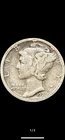 Mercury Dime 1927-S VF Collector’s Choice Silver