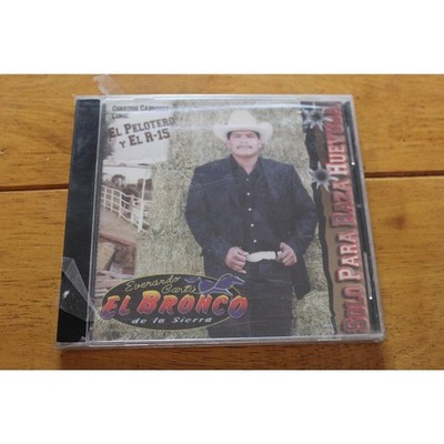 Everardo Cartis El Bronco de la Sierra CD Solo Para Raza Huevona Corridos New