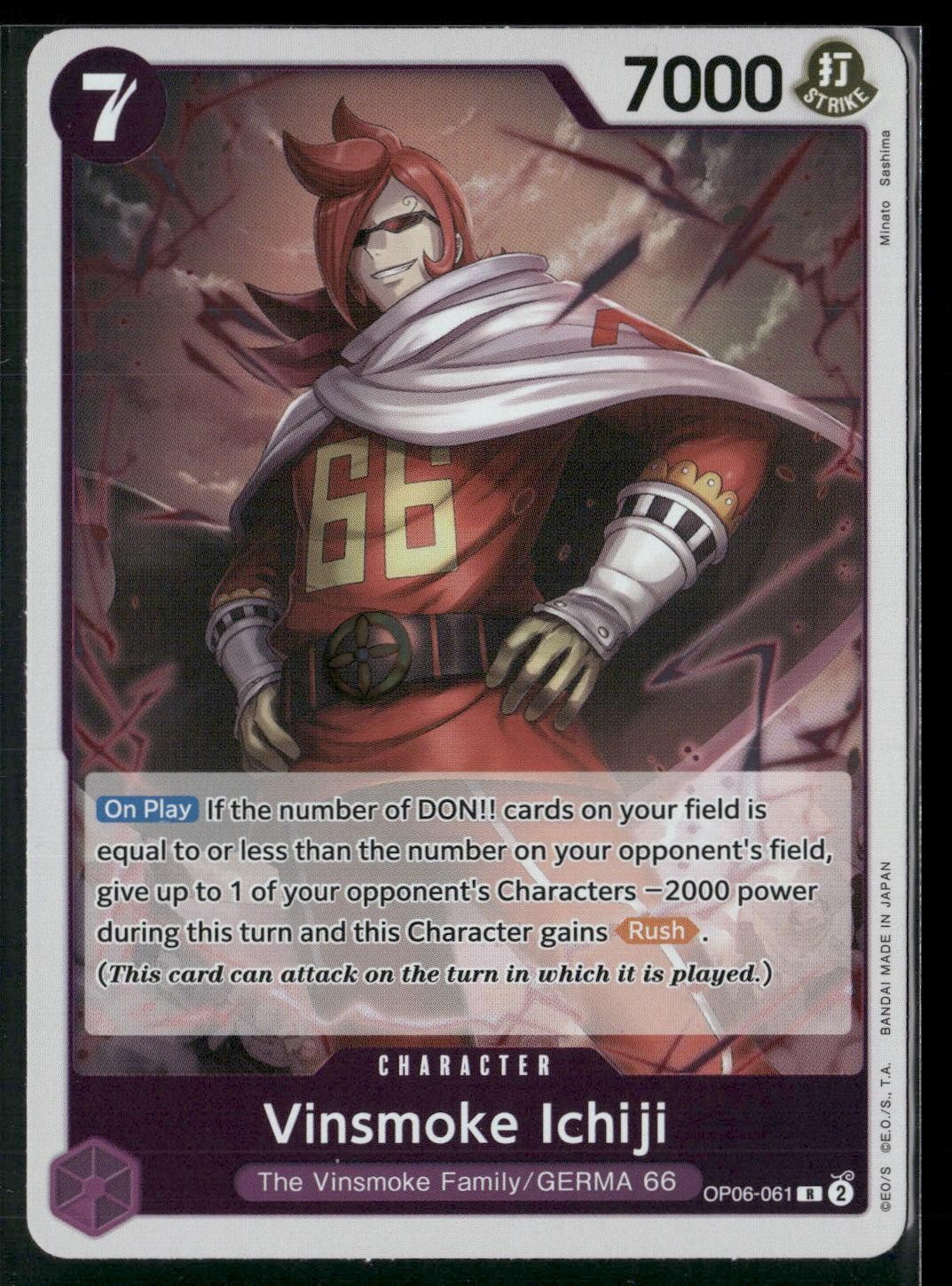 Wings of the Captain #OP06-061 Vinsmoke Ichiji (061)