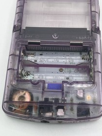 Nintendo Game Boy Color Handheld System Atomic Purple CGB-001 TESTED Works!