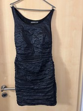 Tolles Kleid Gr.38/40 nachtblau/schwarz