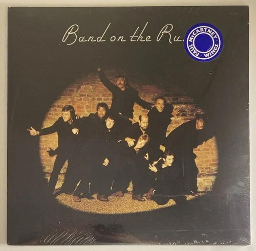 PAUL McCARTNEY & WINGS - BAND ON THE RUN - SEALED 1ST PRESS 1973 VINYL LP w/HYPE