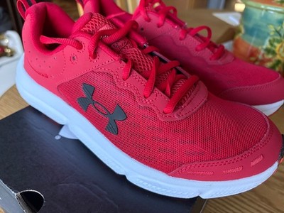 Size 8.5 - Under Armour Charged Assert 10 Red Black