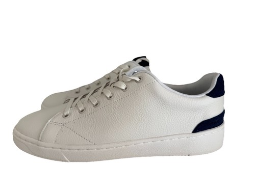 Men’s Sneakers TOMS Travel Lite 2.0 Bright White Cadet Blue Leather 10.5