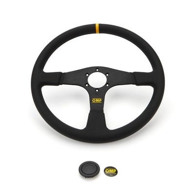 OMP OD0-2030-071 3-Spoke Velocita Liscio 380 Racing Steering Wheel